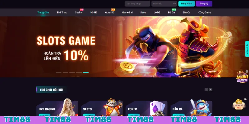 Nhà cái Tim88 đẳng cấp cá cược uy tín hàng đầu